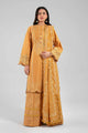 3 Piece - Digital Printed Embroidered Suit - 42601399