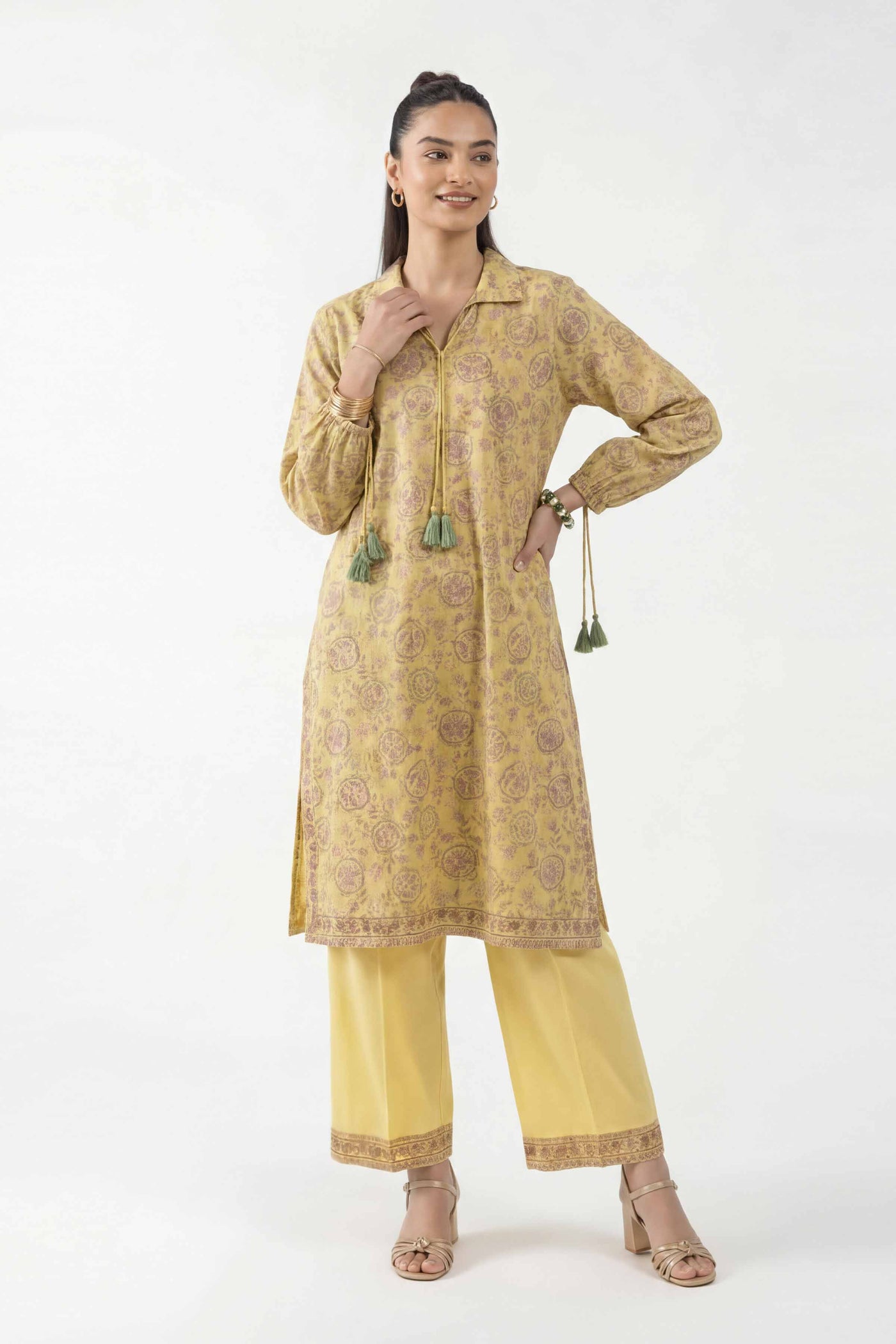 3 Piece Unstitched Embroidered Lawn Suit