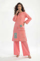 Embroidered Blended Kurta