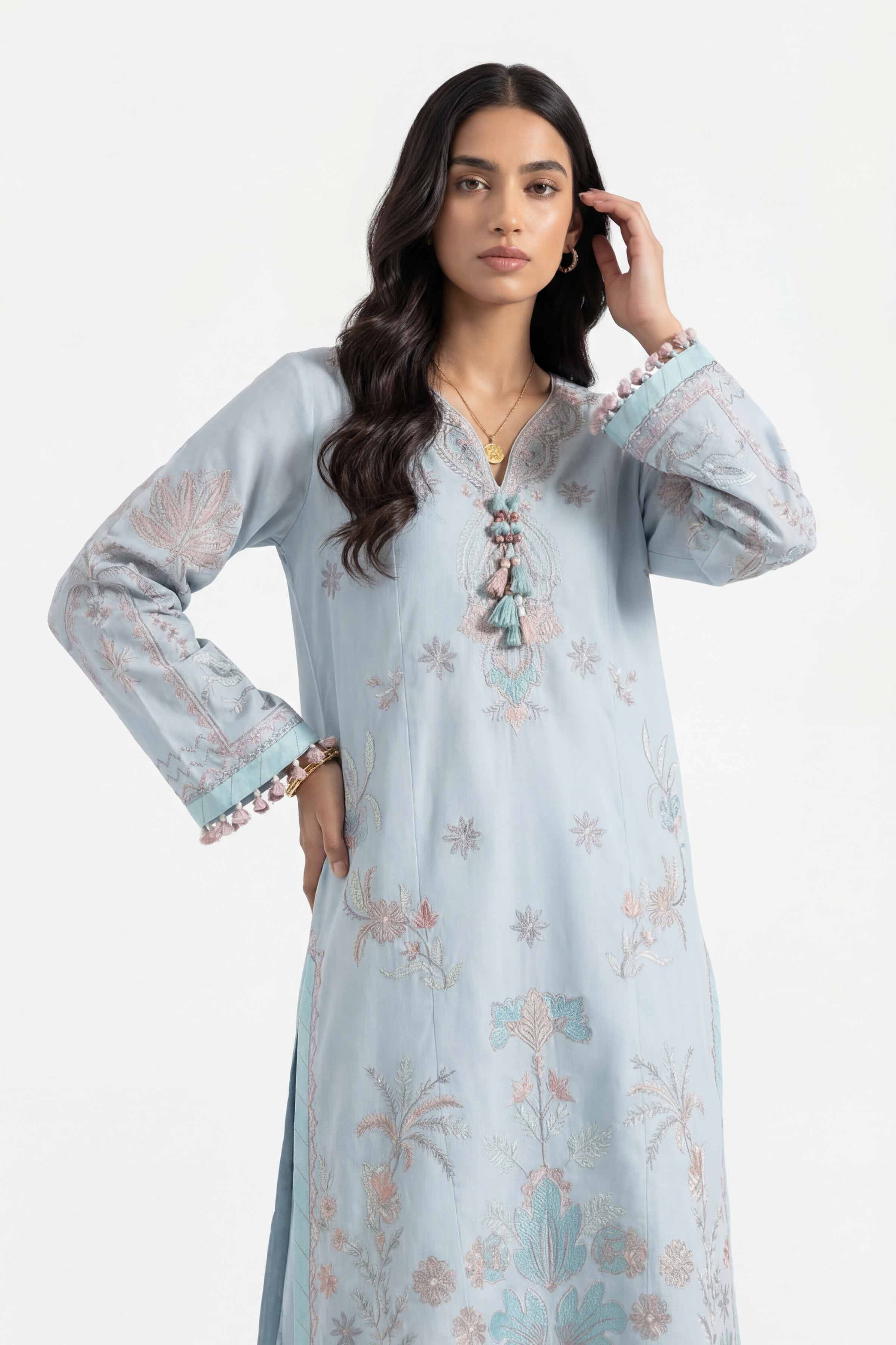 2 Piece - Embroidered Suit - 42601426