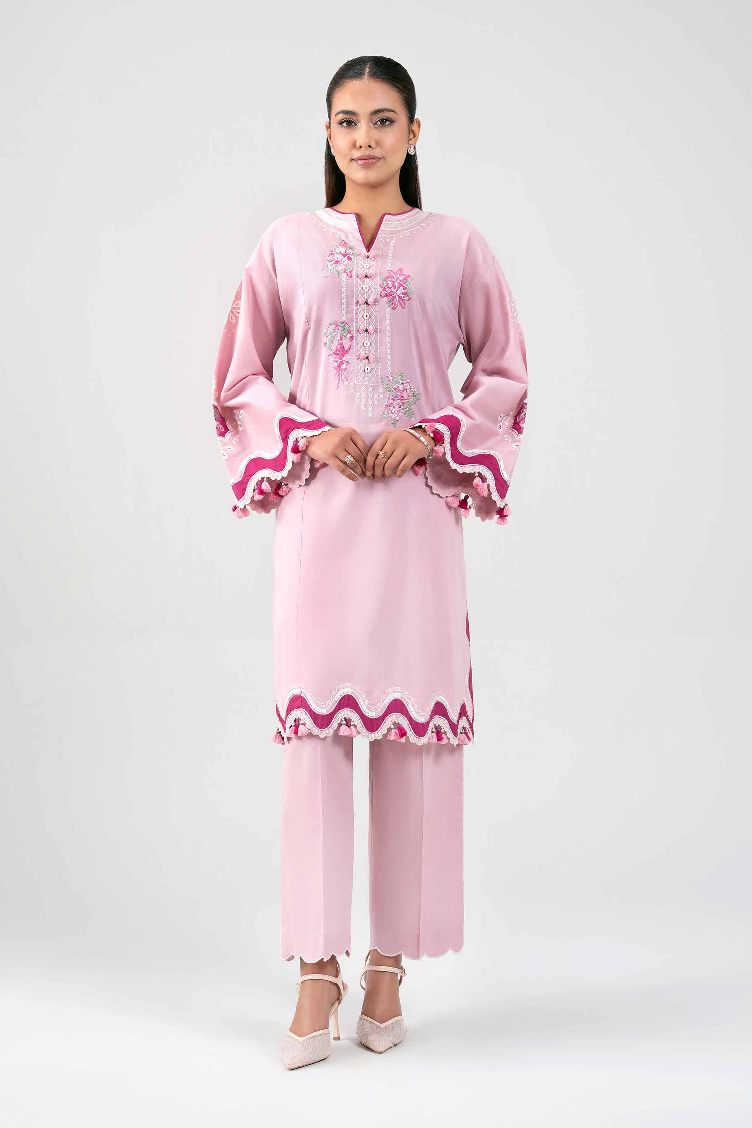 2 Piece - Embroidered Suit - 42601433