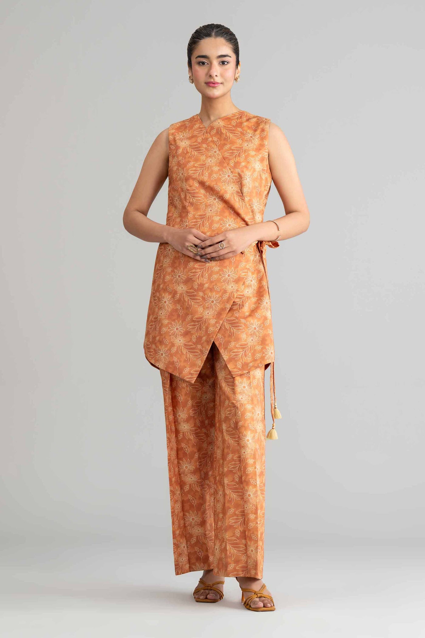 3 Piece Embroidered Dobby Lawn Suit