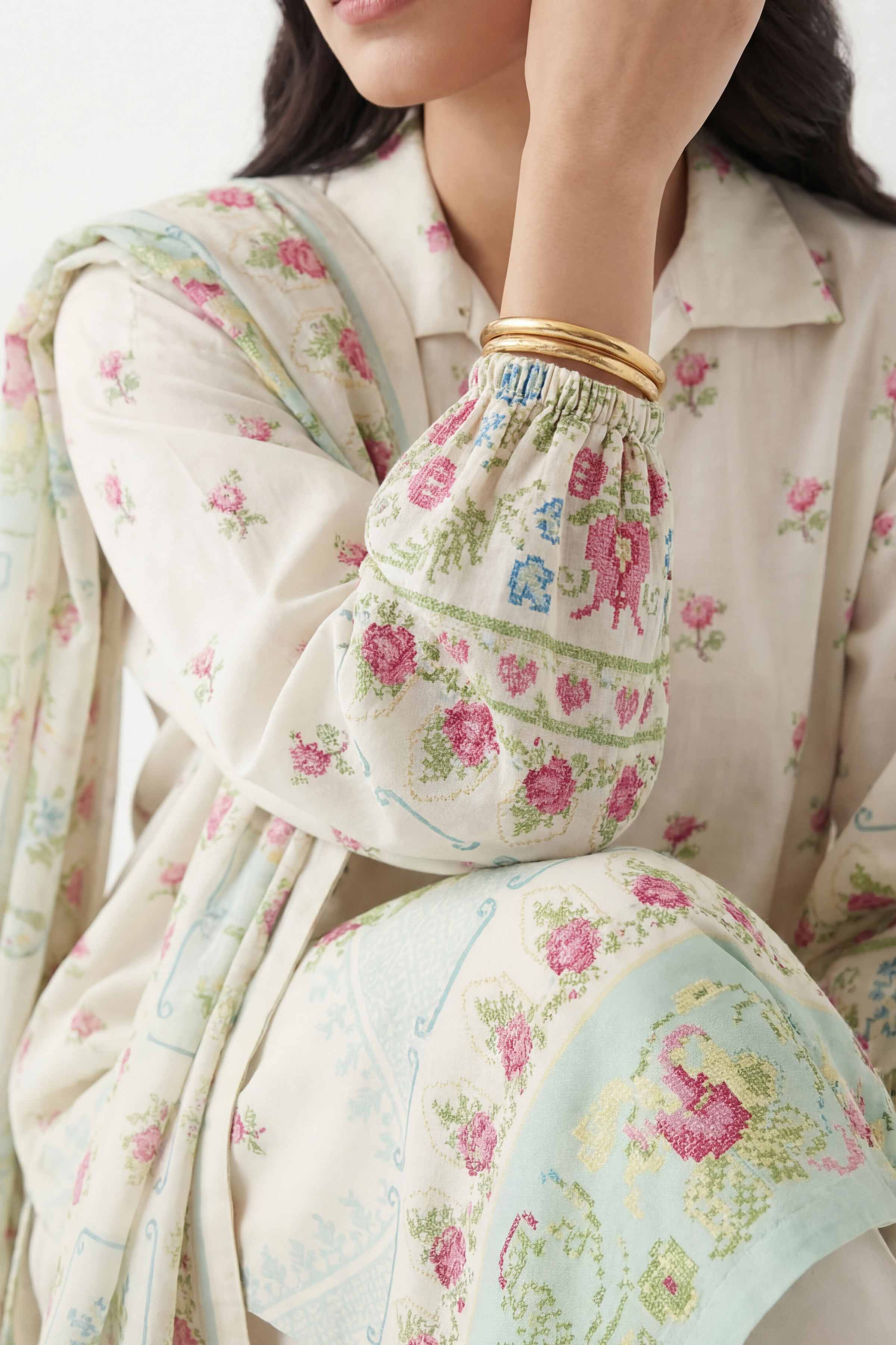 3 Piece - Digital Printed Suit - 42601467