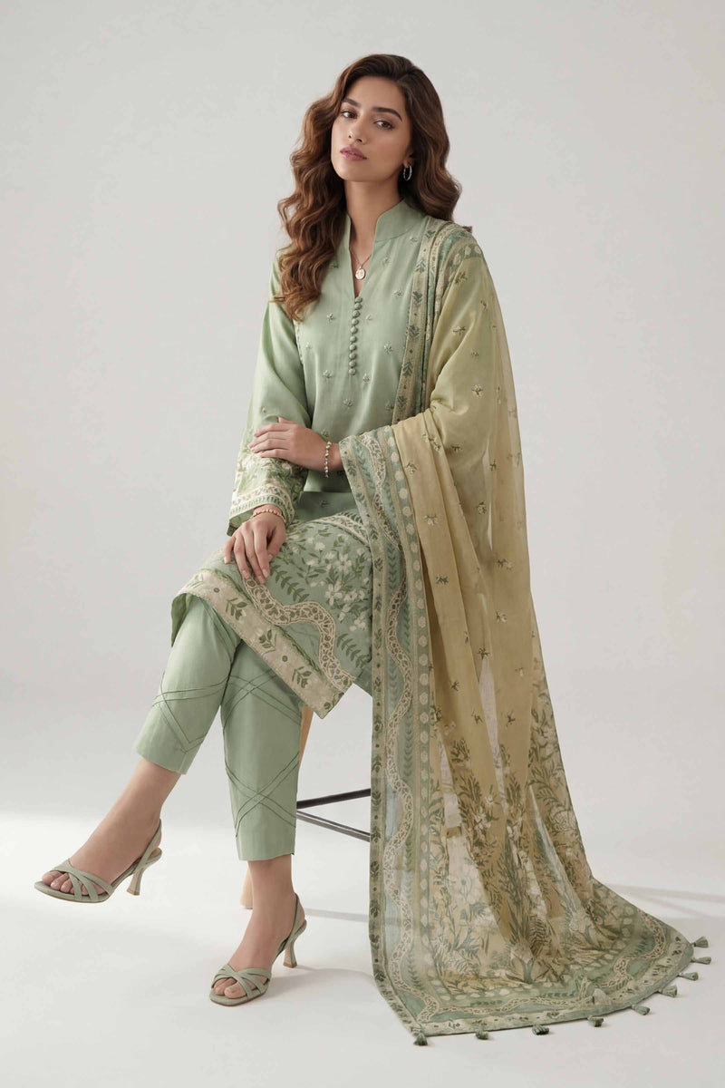 3 Piece - Digital Printed Suit - 42601468