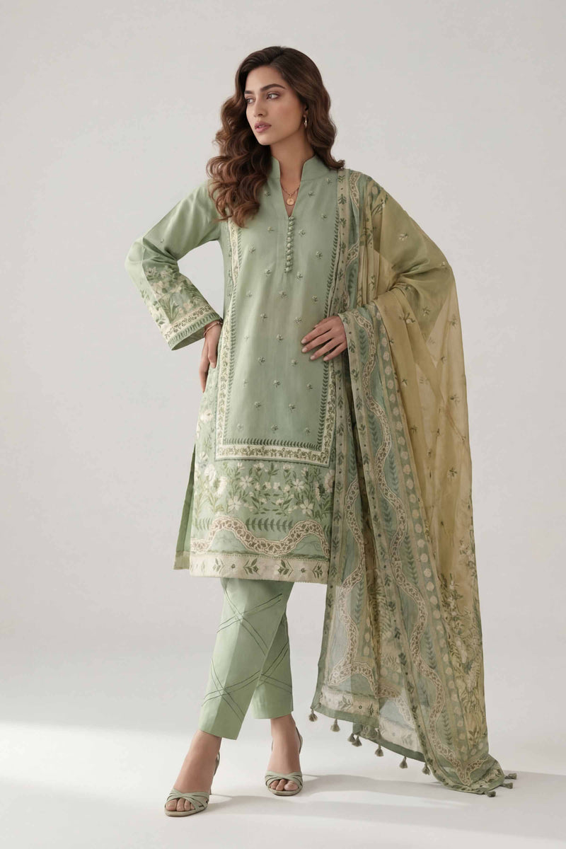 3 Piece - Digital Printed Suit - 42601468
