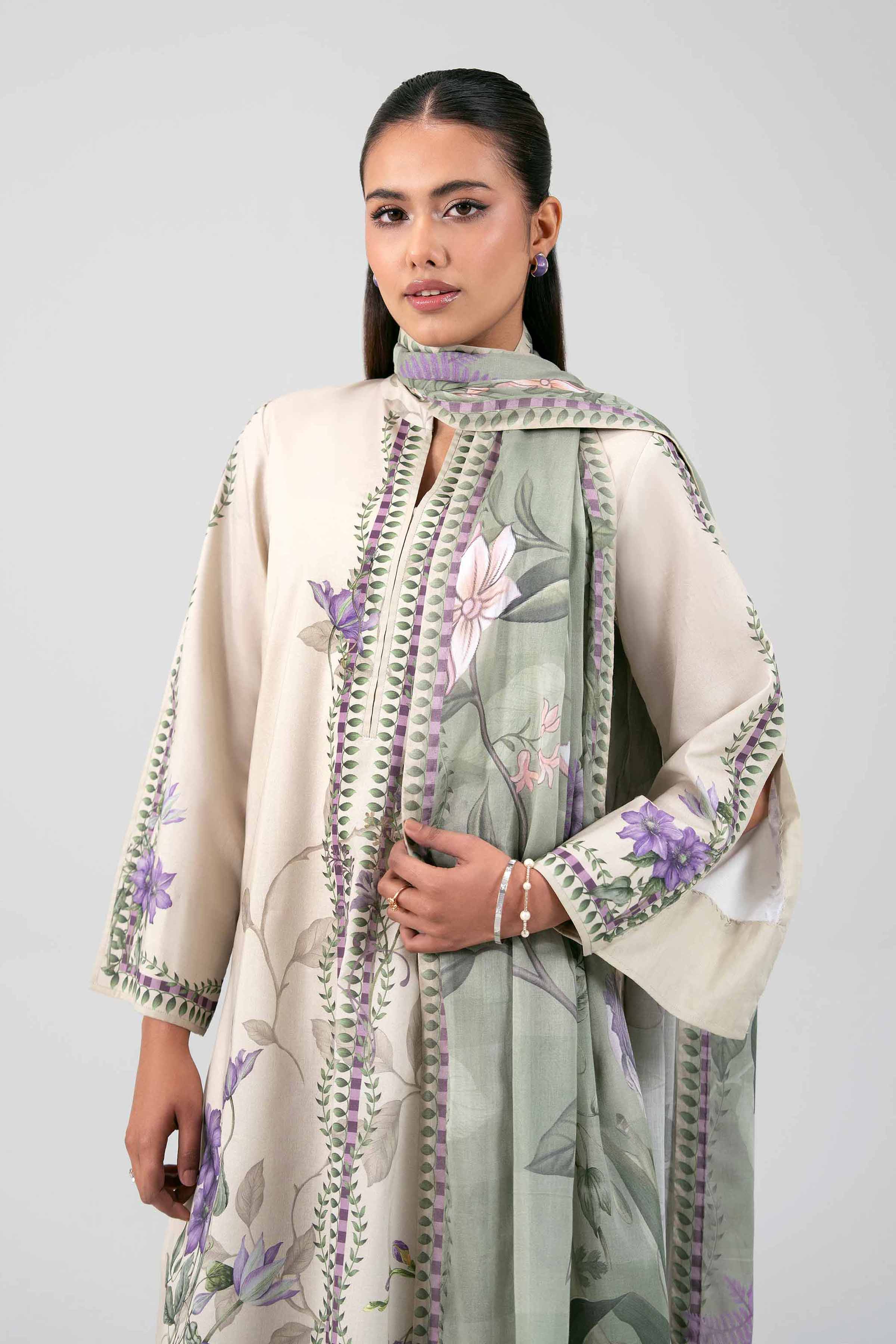 3 Piece - Digital Printed Suit - 42601470