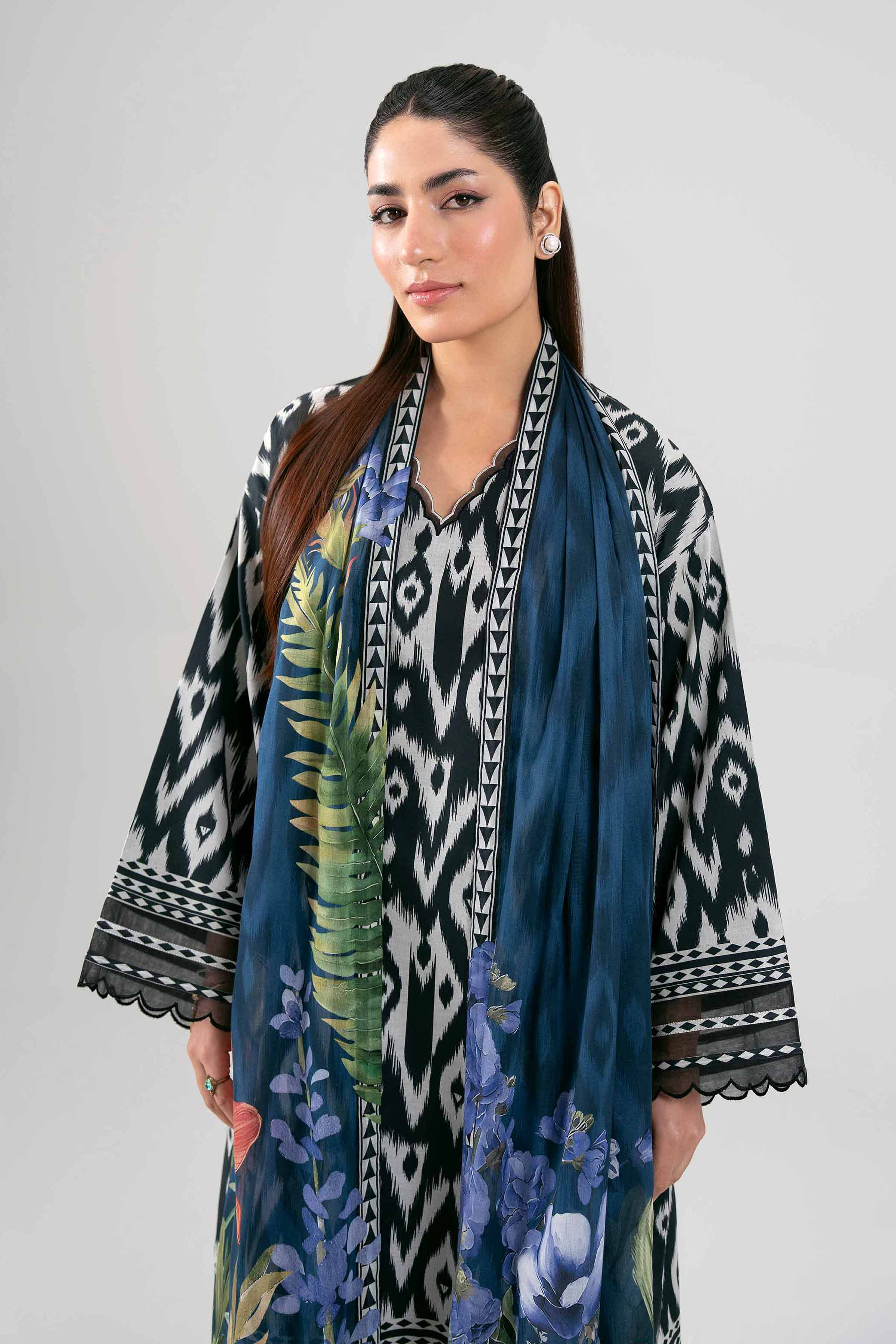 3 Piece - Digital Printed Suit - 42601471