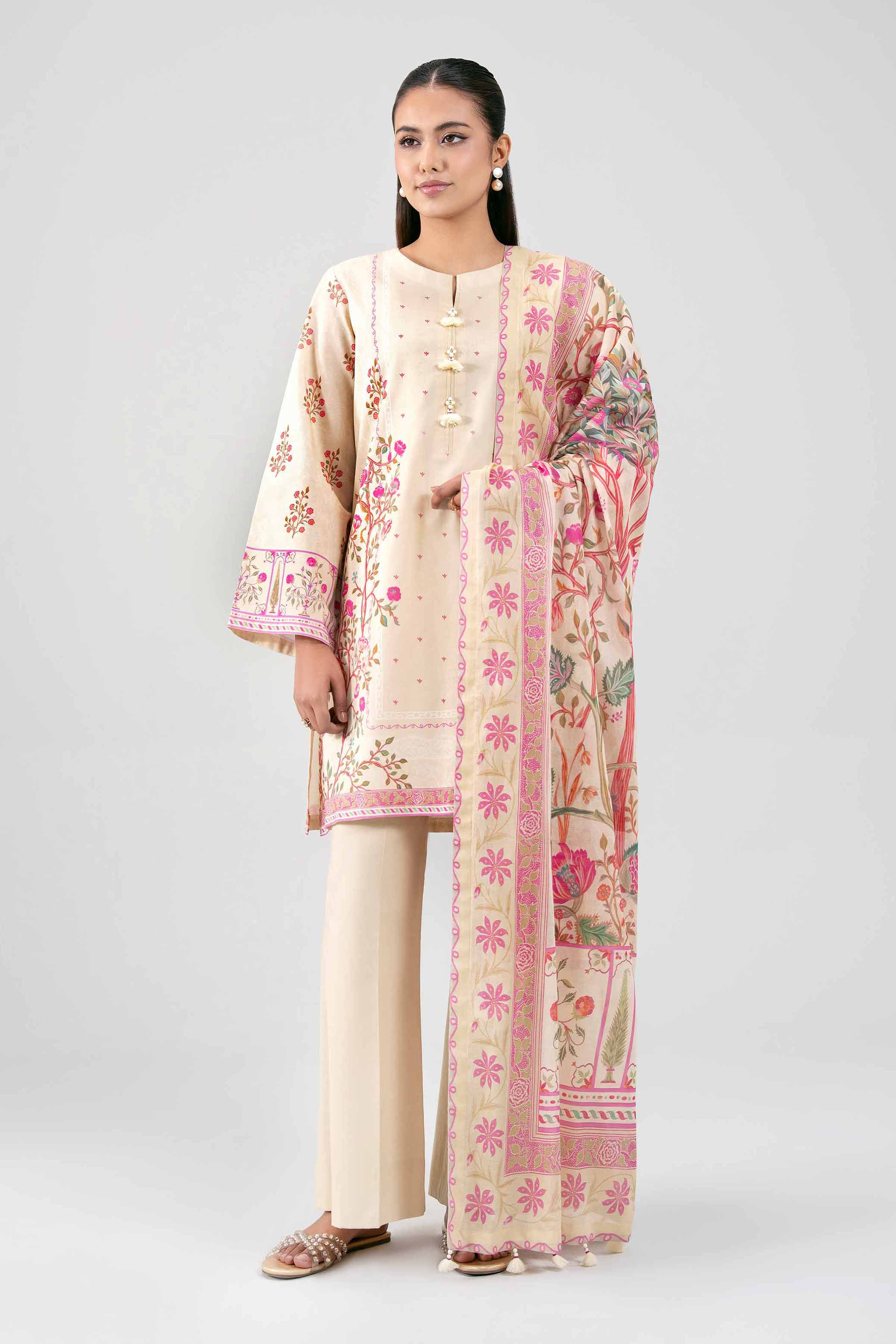 3 Piece - Digital Printed Suit - 42601472