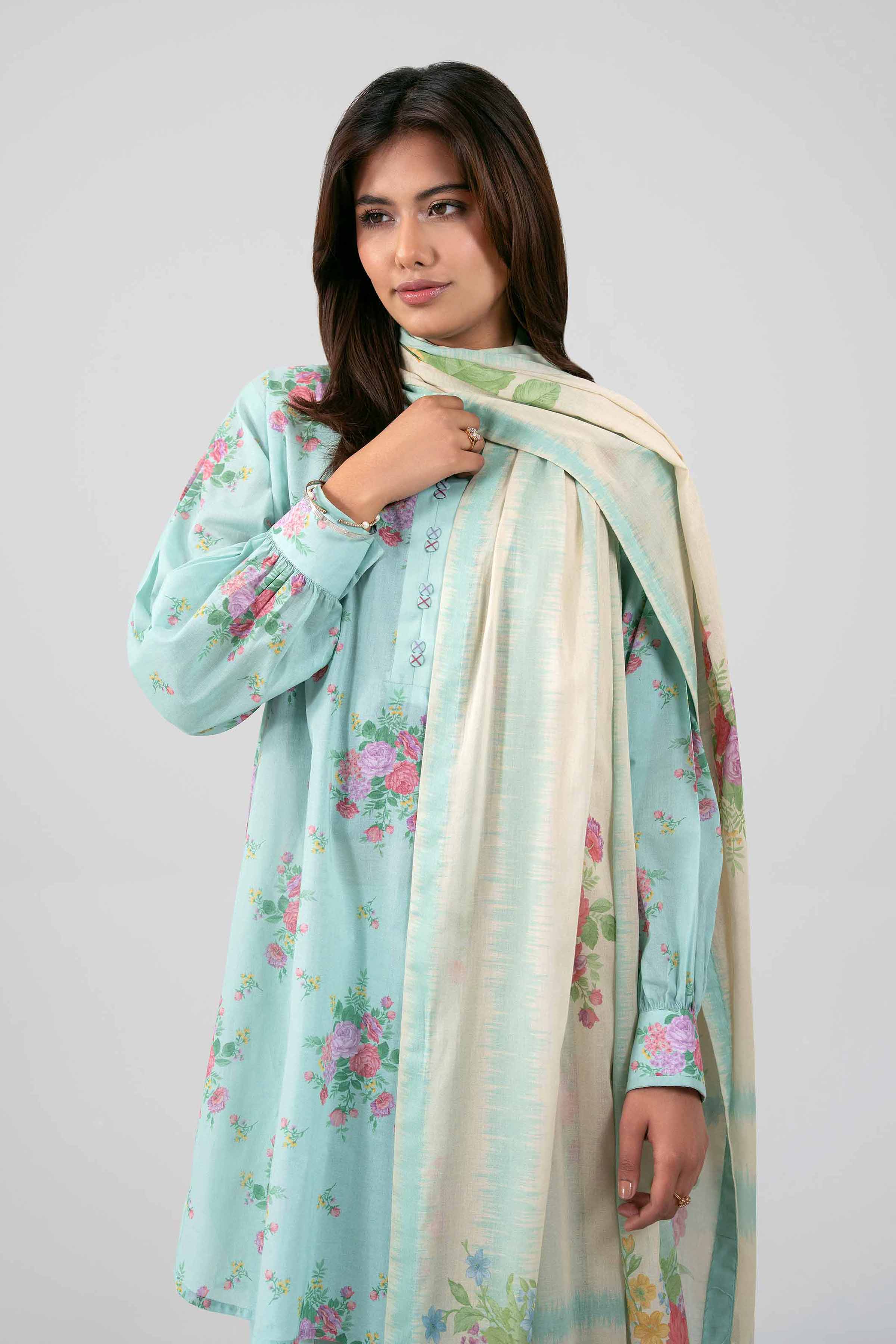 3 Piece - Digital Printed Suit - 42601473