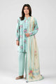 3 Piece Unstitched Embroidered Lawn Suit