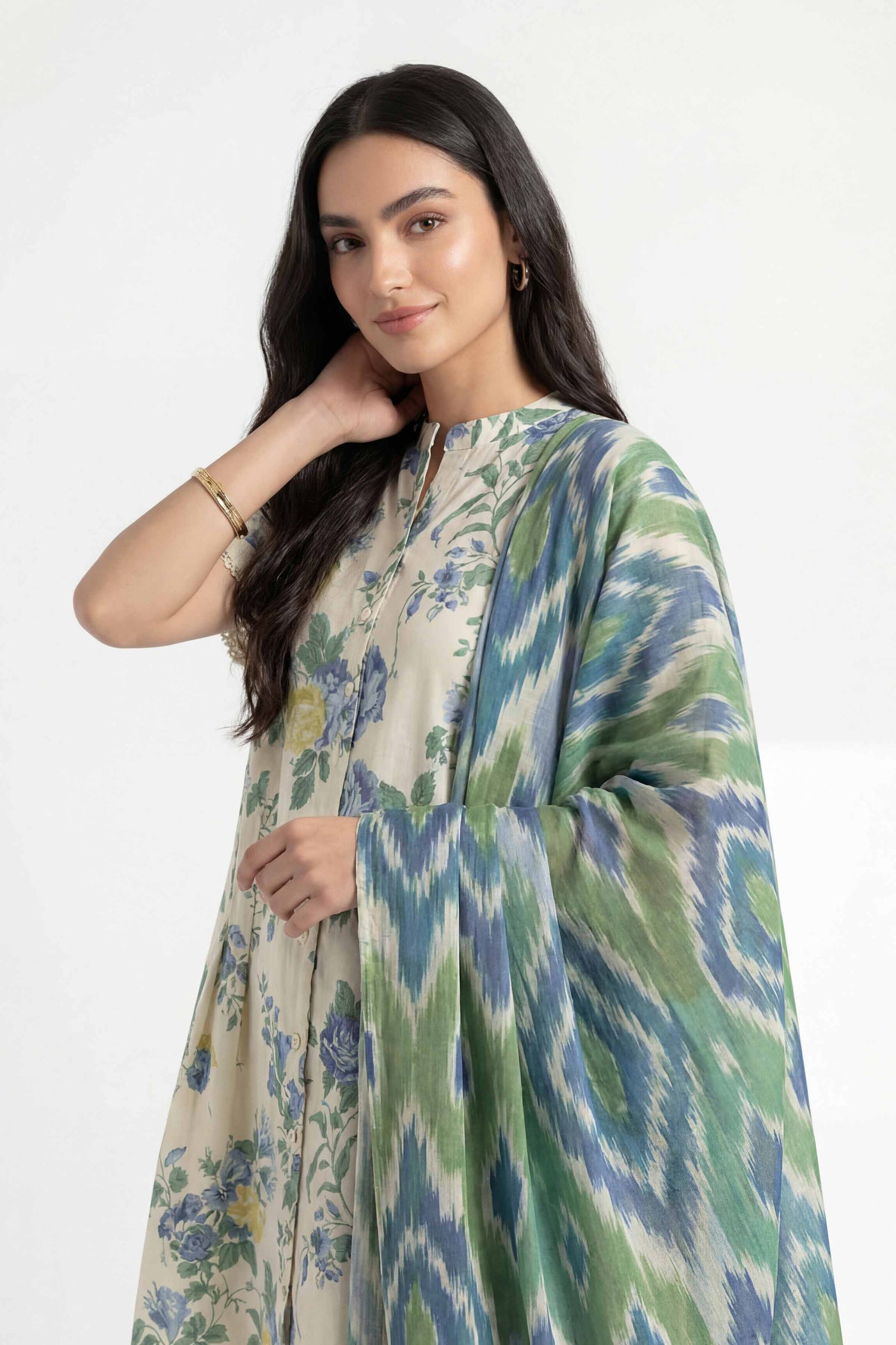2 Piece Embroidered Lawn Suit