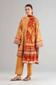 3 Piece Unstitched Embroidered Lawn Suit