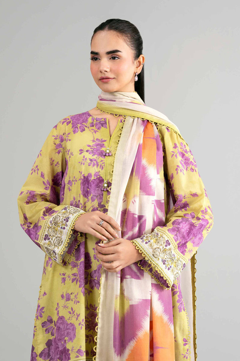 3 Piece - Digital Printed Suit - 42601482