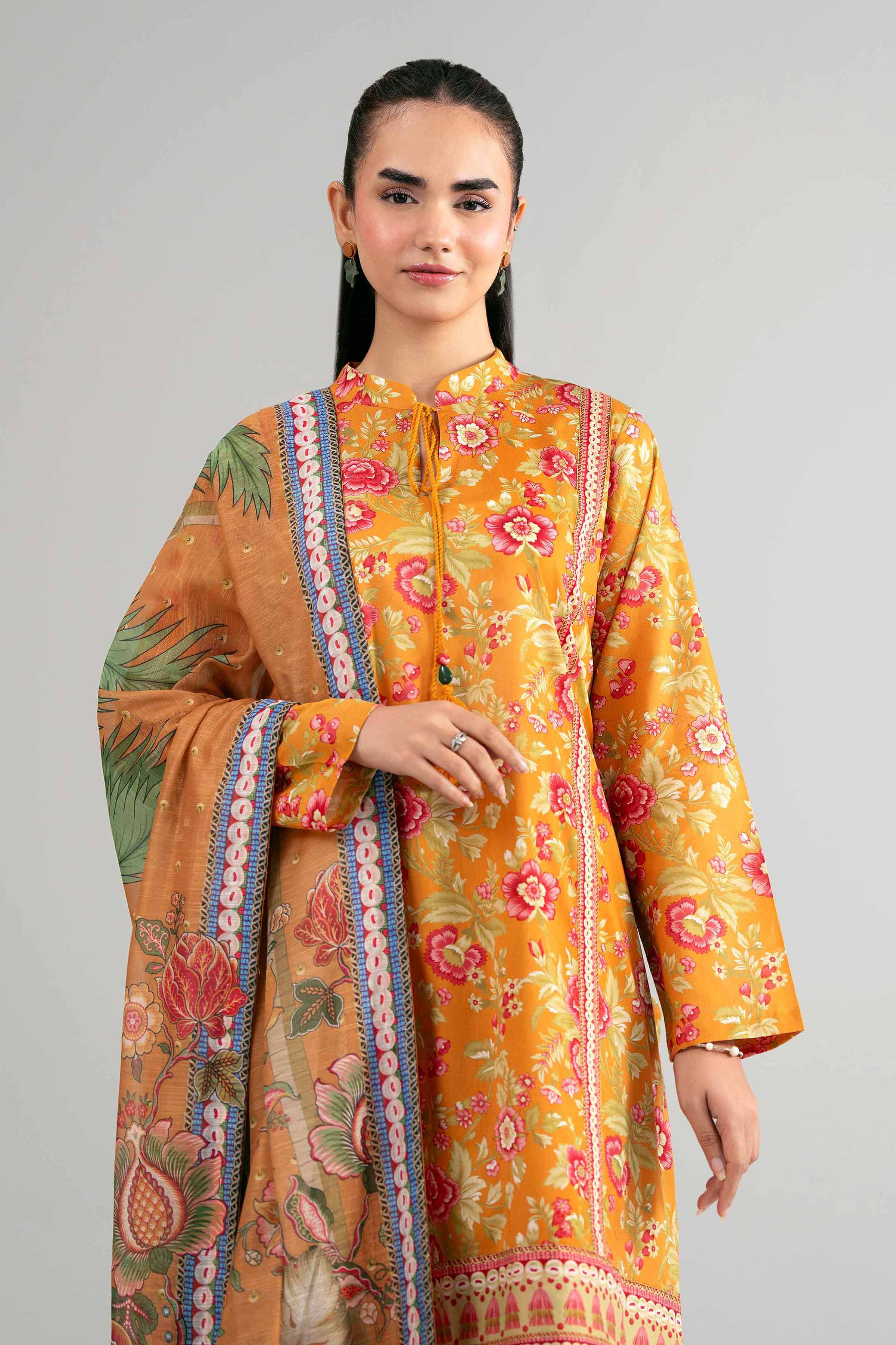 3 Piece - Digital Printed Suit - 42601485