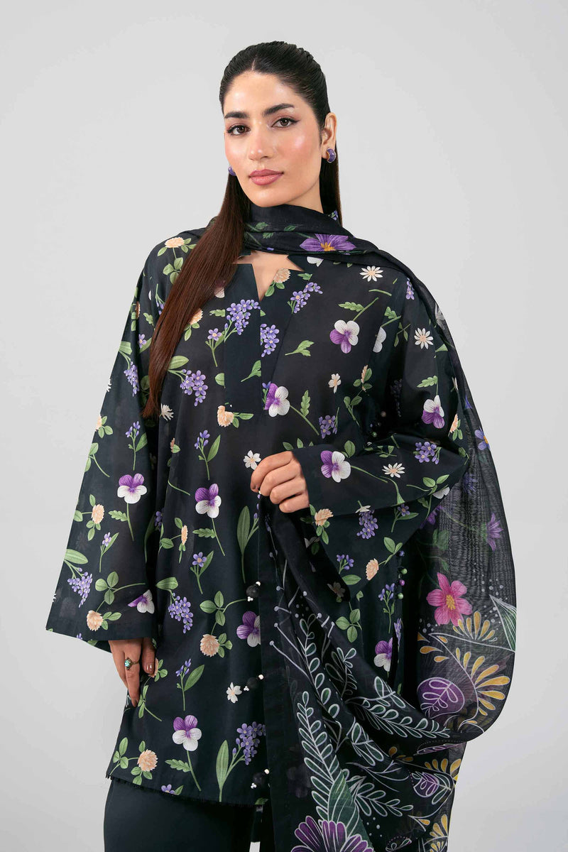 3 Piece - Digital Printed Suit - 42601486