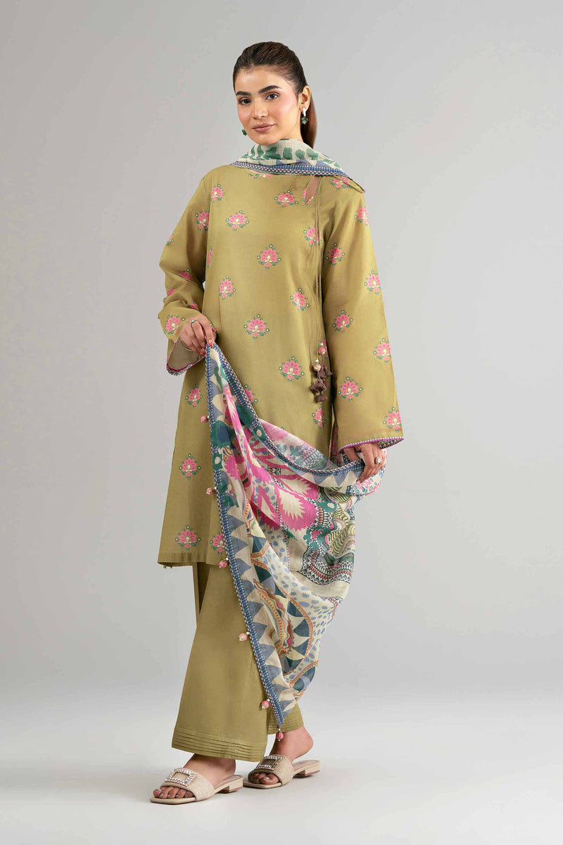 3 Piece - Digital Printed Suit - 42601488