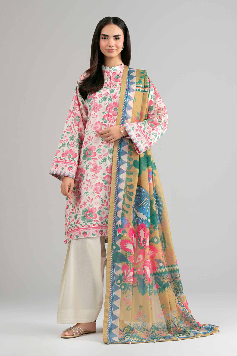 3 Piece - Digital Printed Suit - 42601489