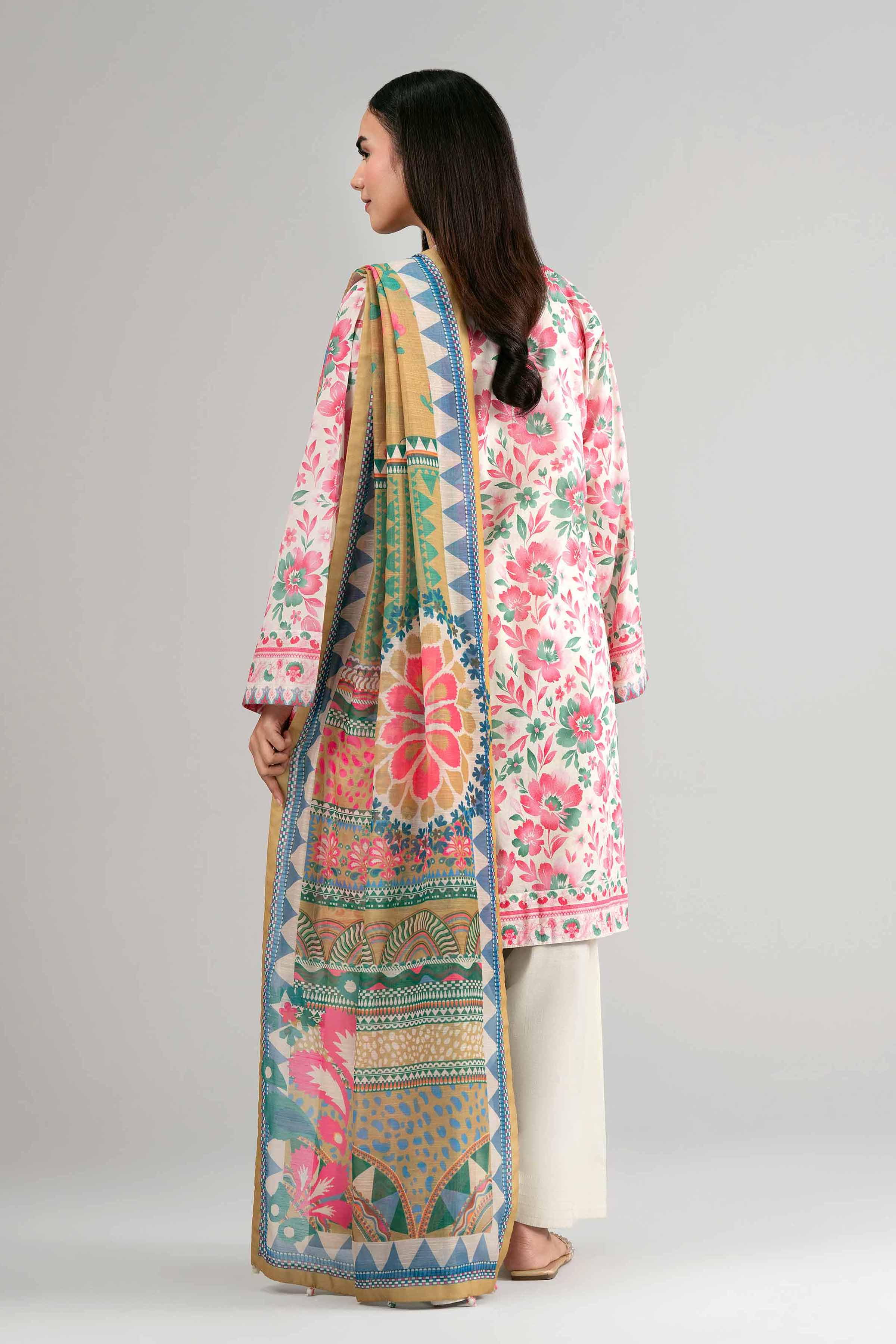3 Piece - Digital Printed Suit - 42601489