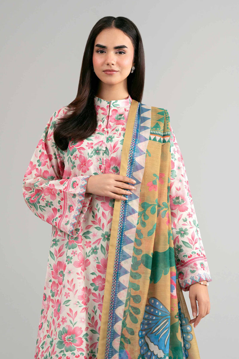 3 Piece - Digital Printed Suit - 42601489