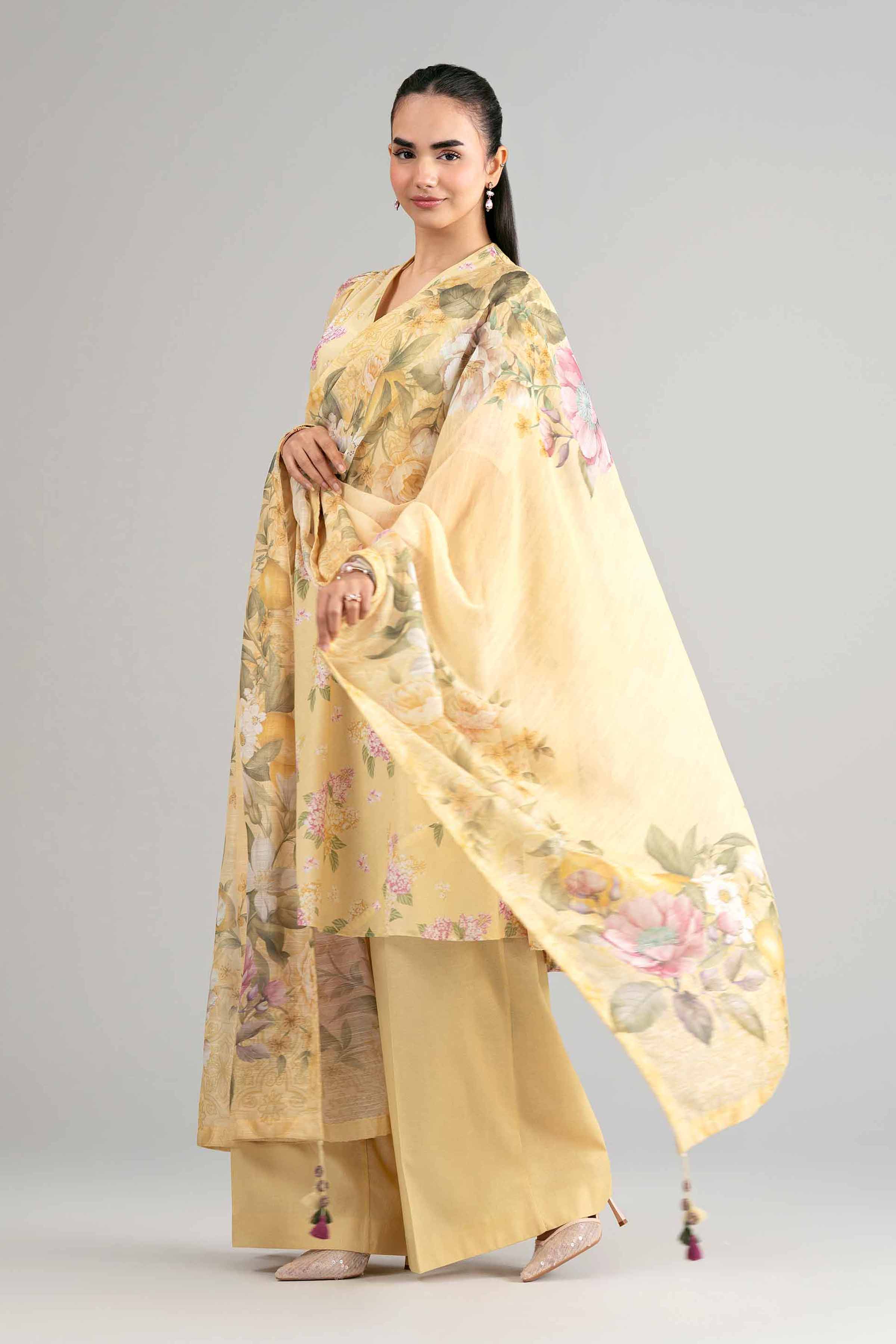 3 Piece - Digital Printed Suit - 42601492
