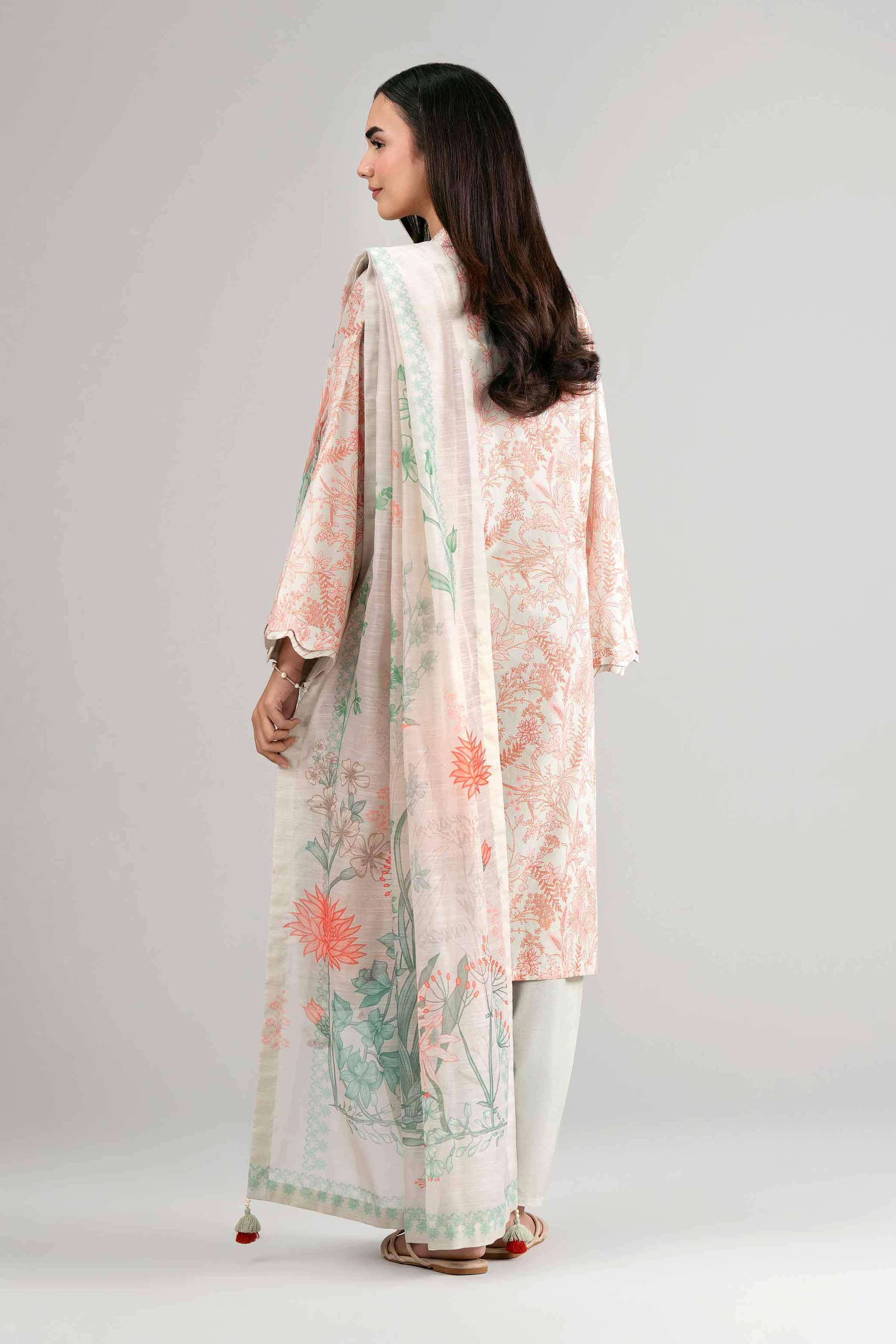 3 Piece - Digital Printed Suit - 42601496
