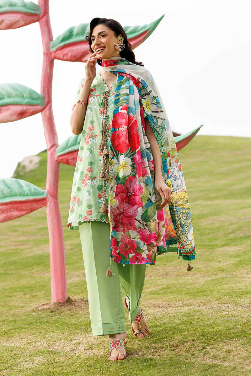 3 Piece - Digital Printed Suit - 42601497