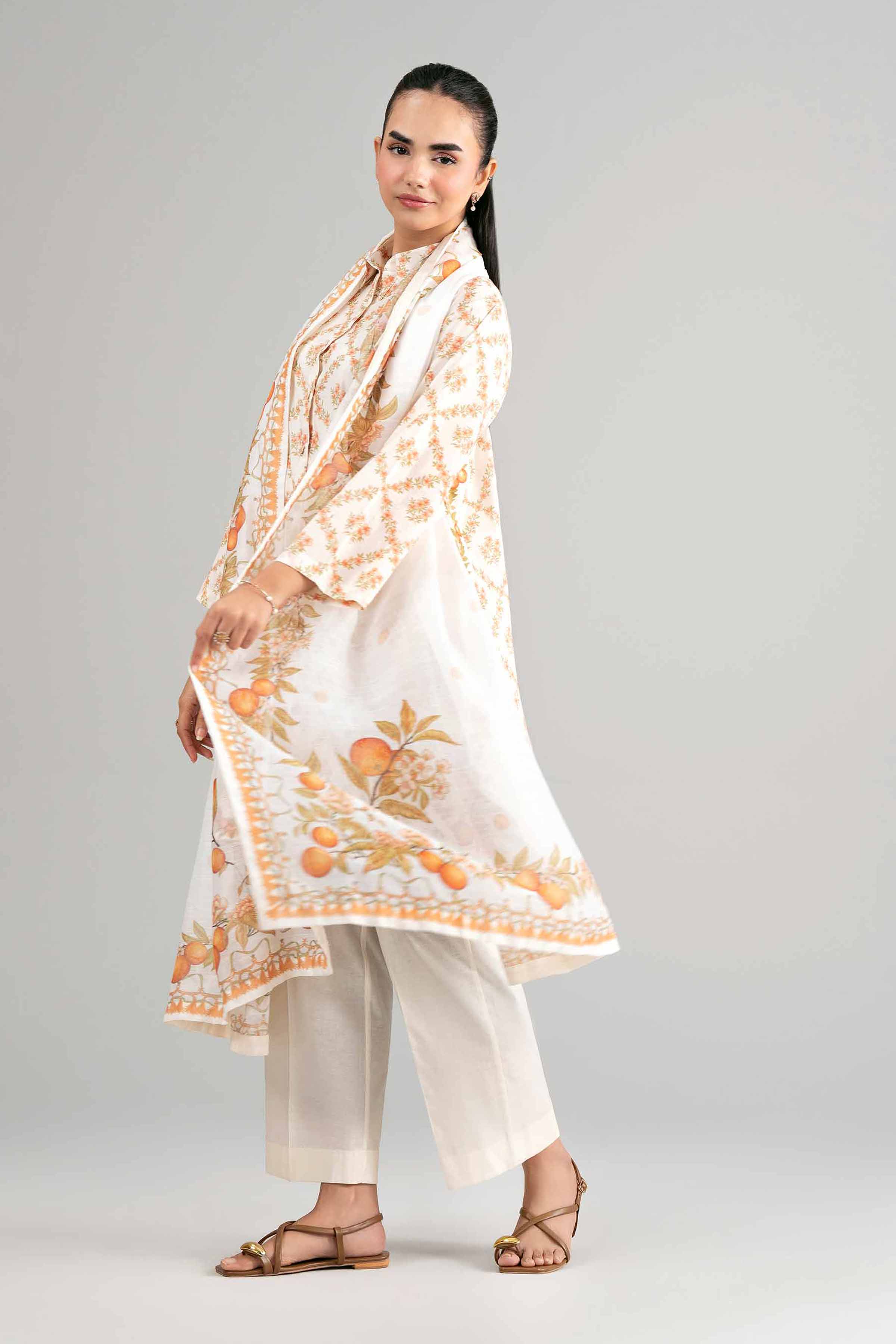 3 Piece - Digital Printed Suit - 42601501