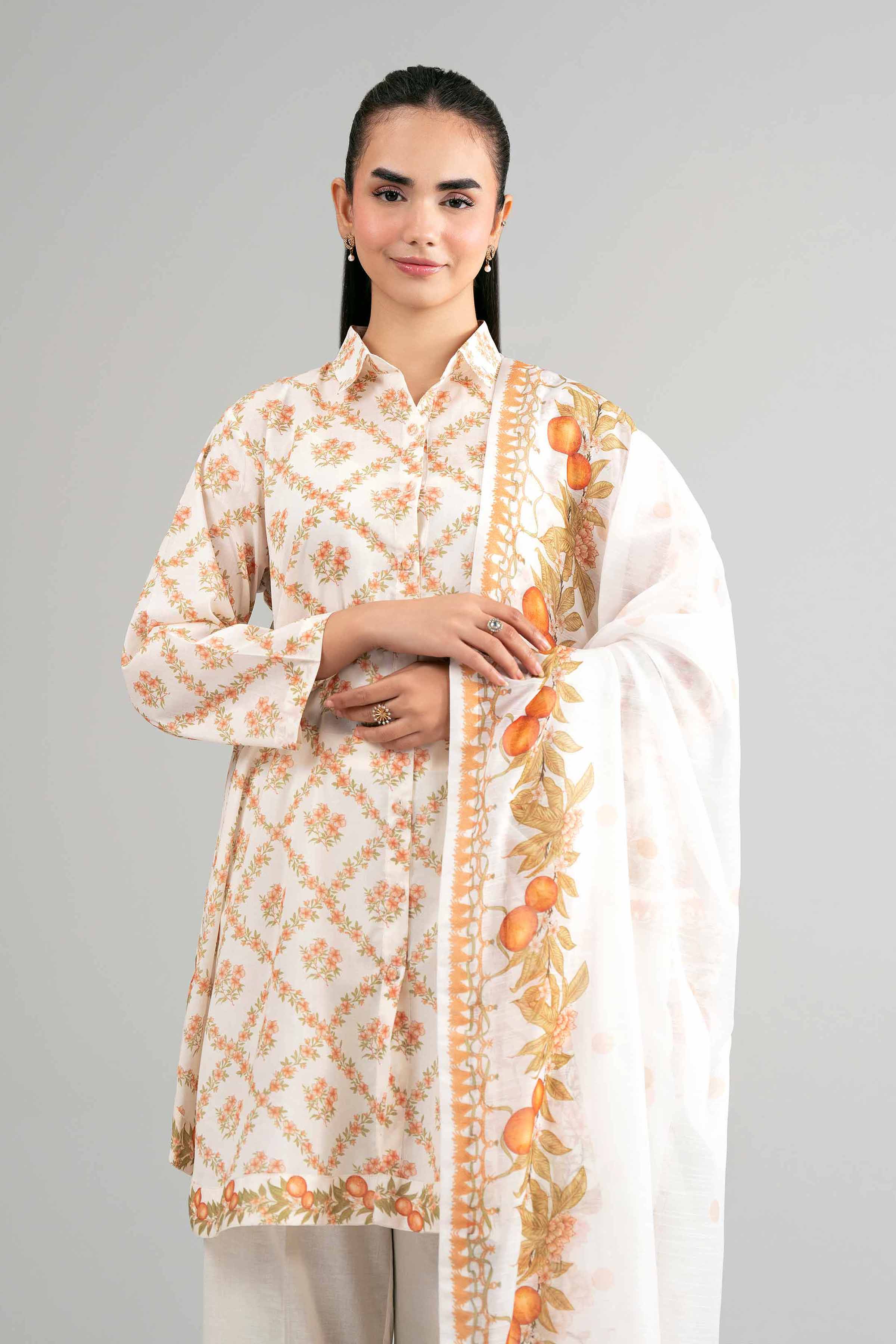 3 Piece - Digital Printed Suit - 42601501