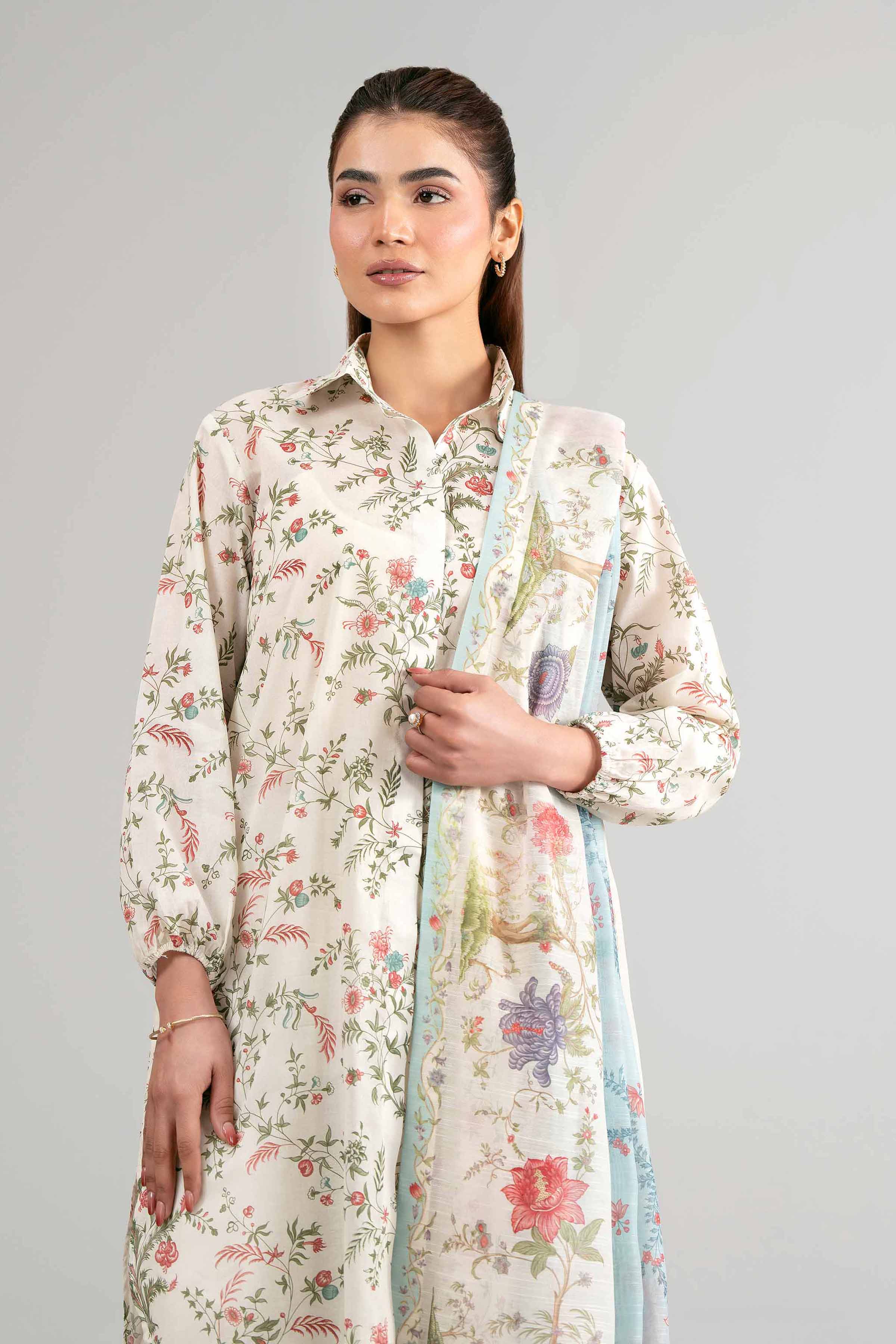 3 Piece - Digital Printed Suit - 42601502