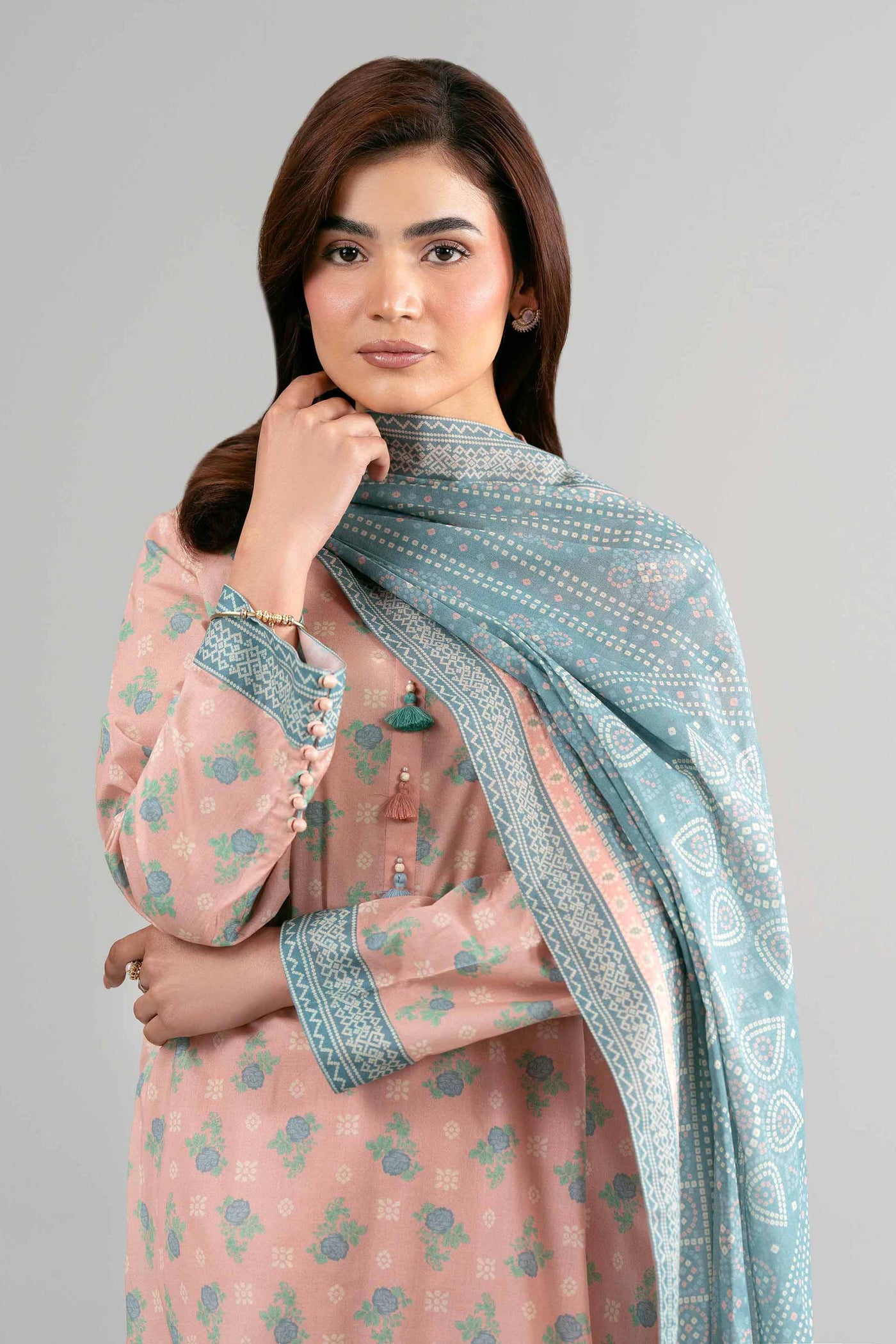 3 Piece Printed Lawn Suit