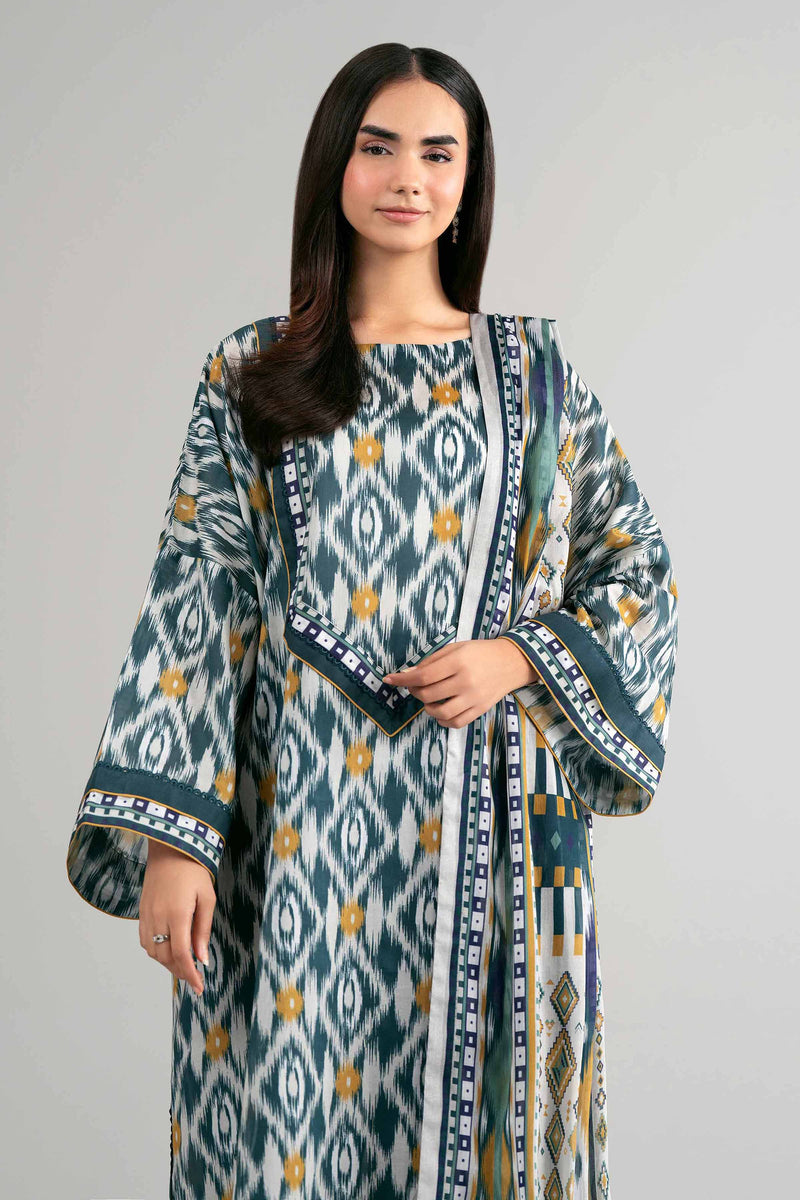 3 Piece - Printed Suit - 42601518
