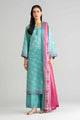 3 Piece Embroidered Dobby Lawn Suit
