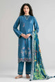 3 Piece Embellished Satin Silk Suit