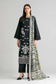 Embroidered Organza Fabric (2Pcs)