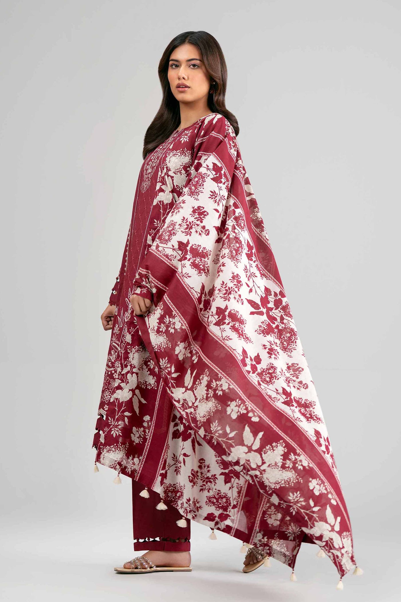 3 Piece Printed Lawn Suit