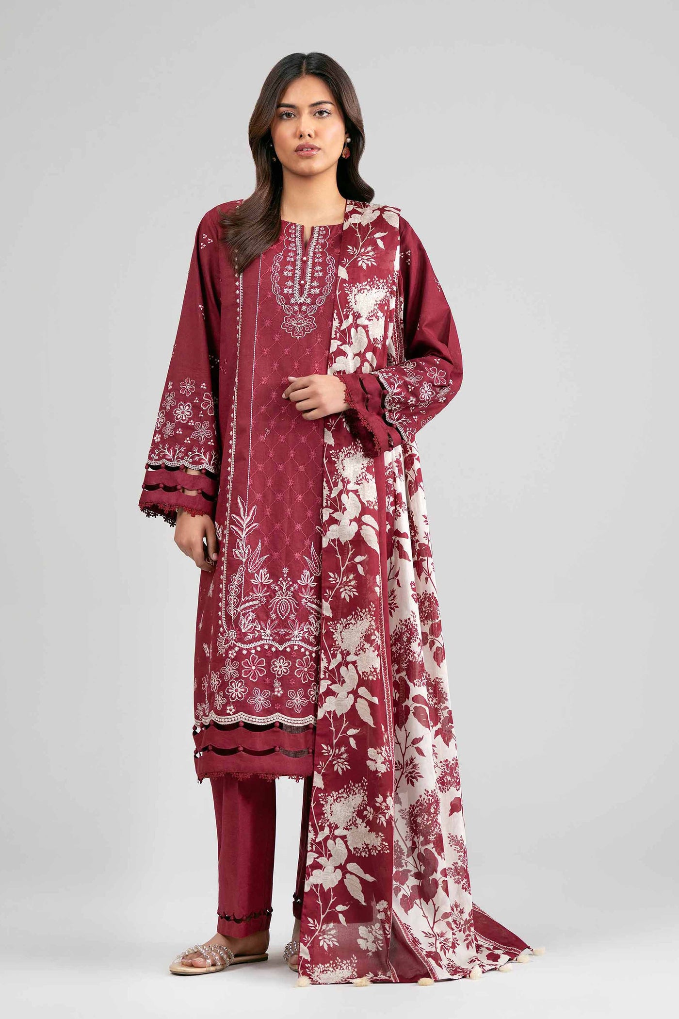 3 Piece Printed Lawn Suit