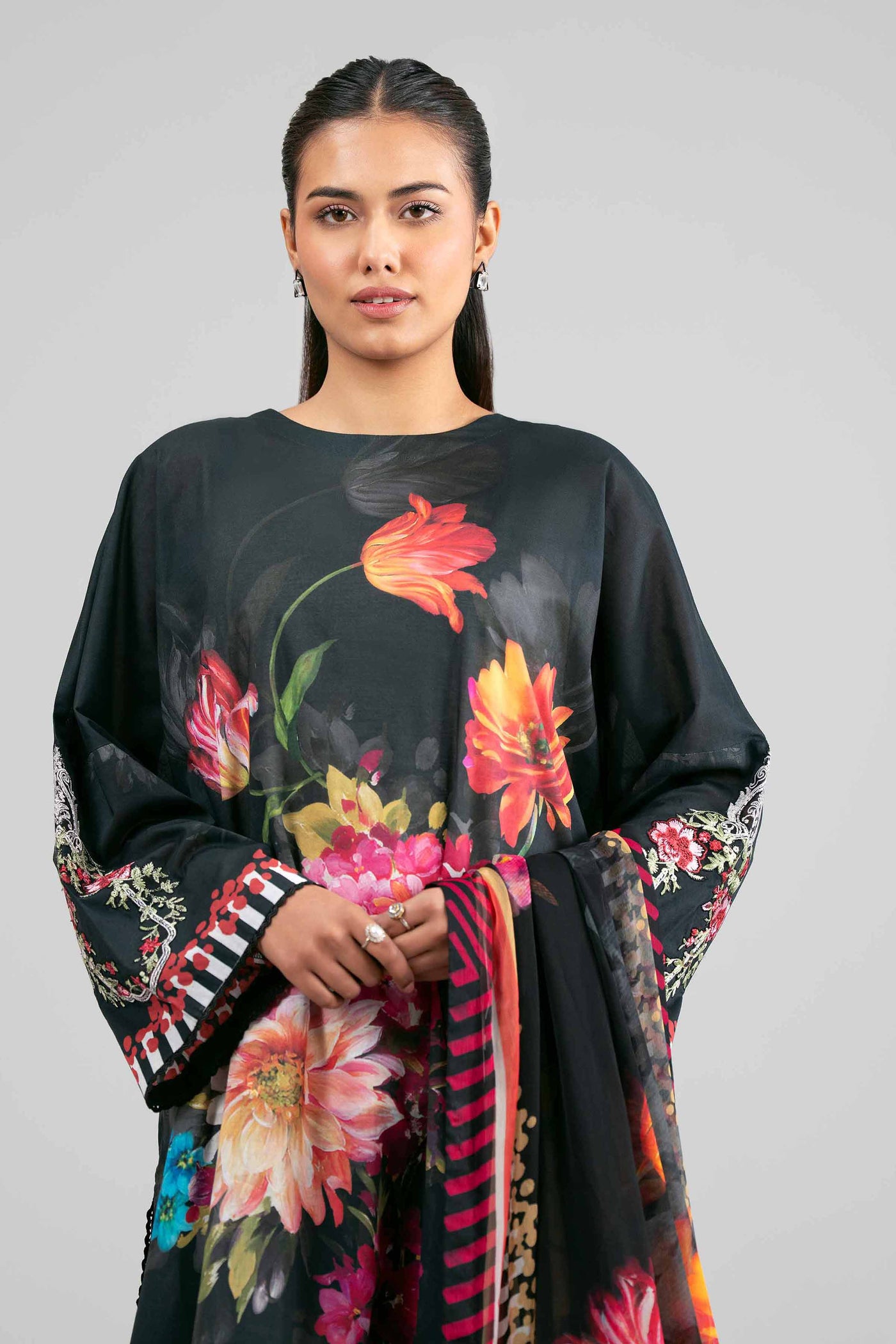3 Piece Embroidered Lawn Suit