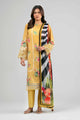 Embroidered Lawn Fabric (3Pcs)