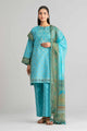 Embroidered Chiffon Fabric (3Pcs)