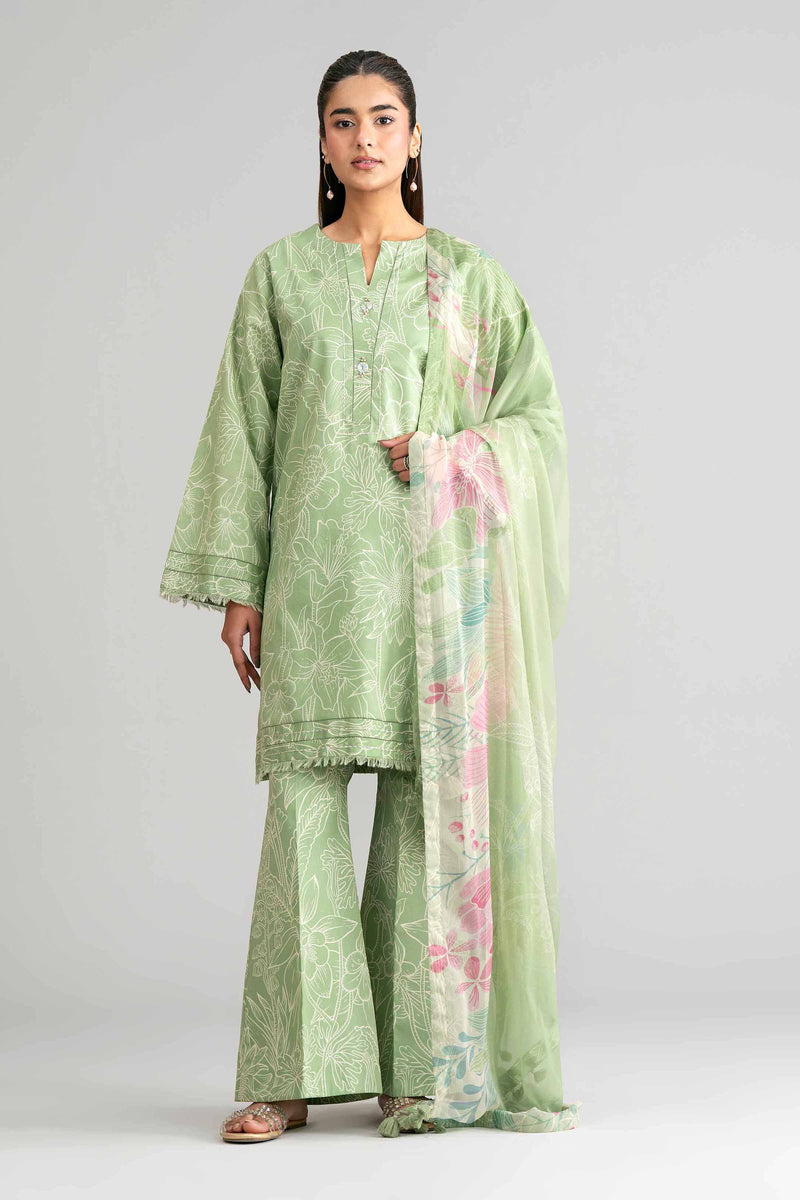 3 Piece - Digital Printed Suit - 42601576