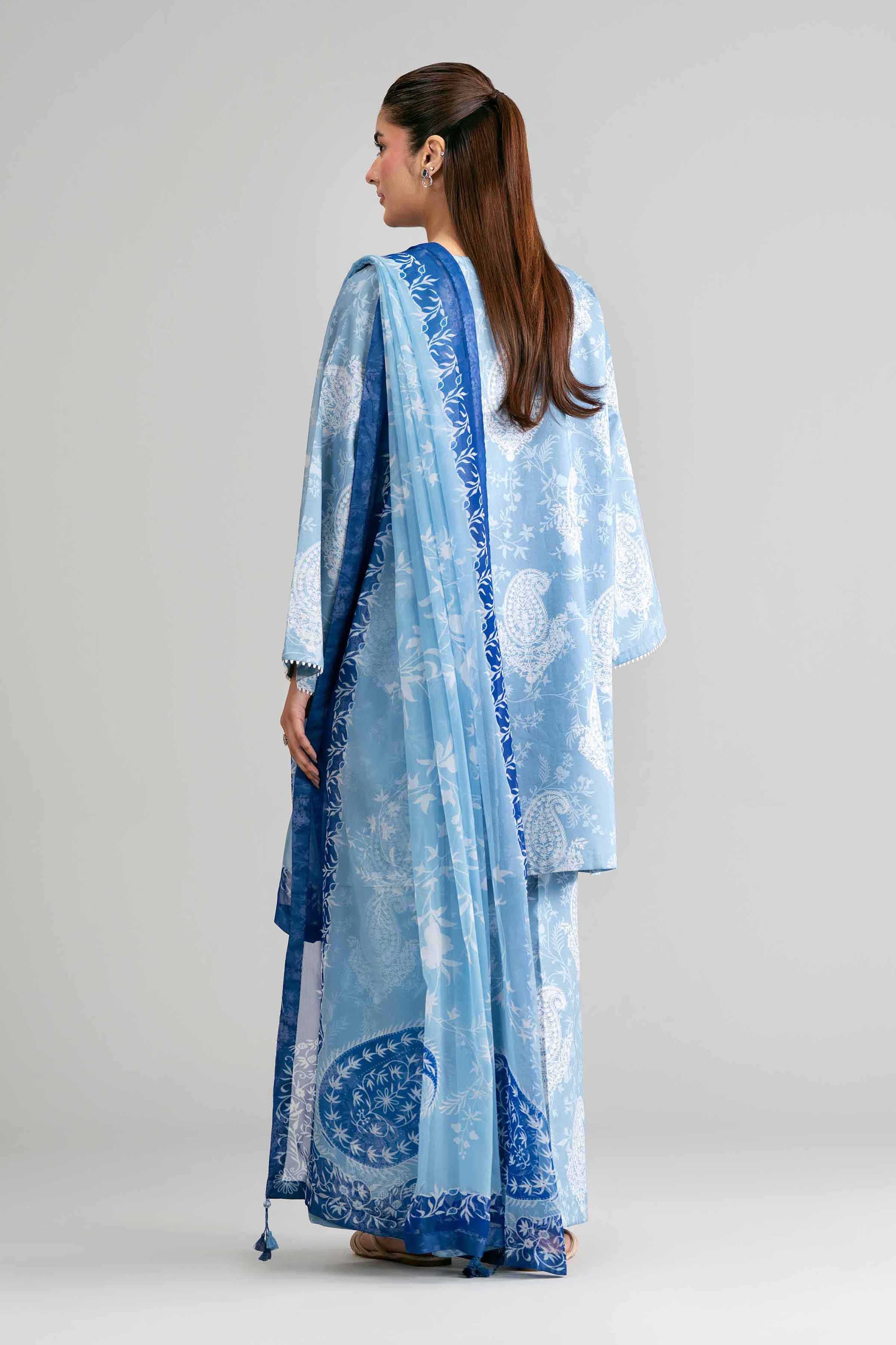3 Piece - Digital Printed Suit - 42601581