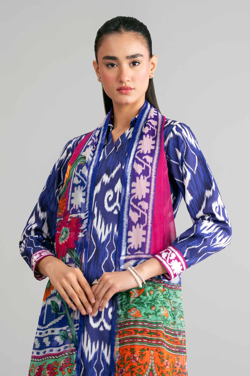 3 Piece - Digital Printed Suit - 42601582