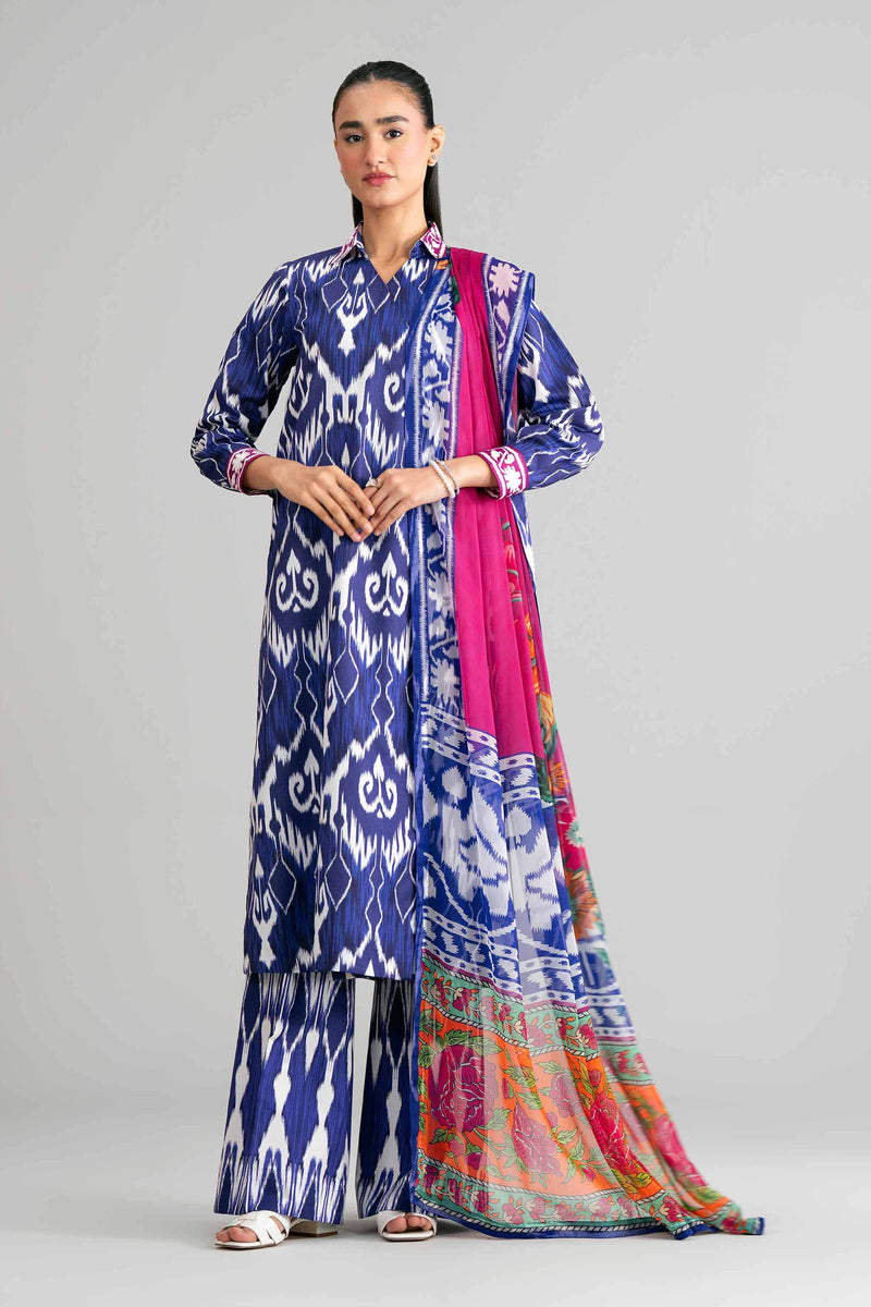3 Piece - Digital Printed Suit - 42601582
