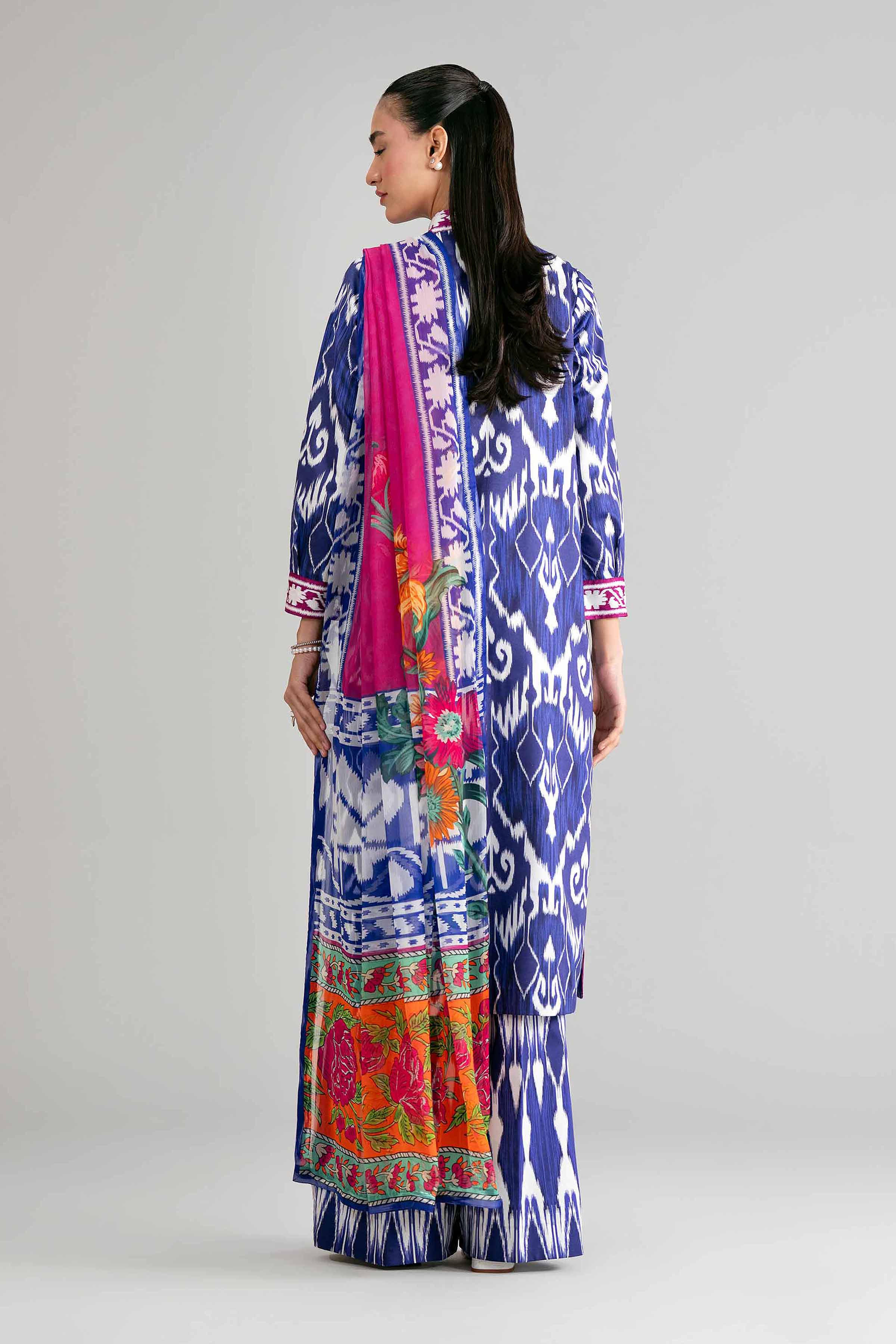 3 Piece - Digital Printed Suit - 42601582