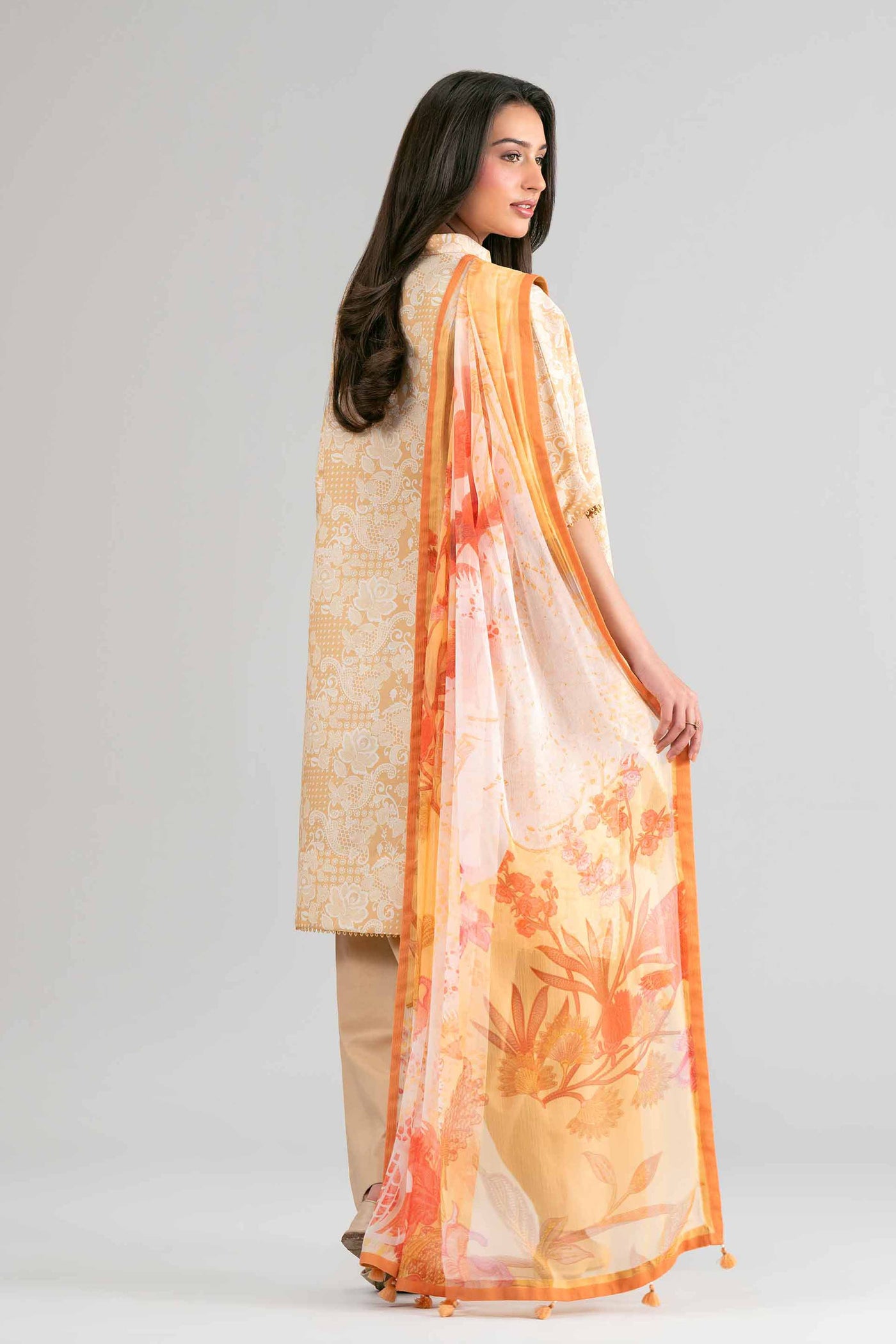 Embellished Organza Saree