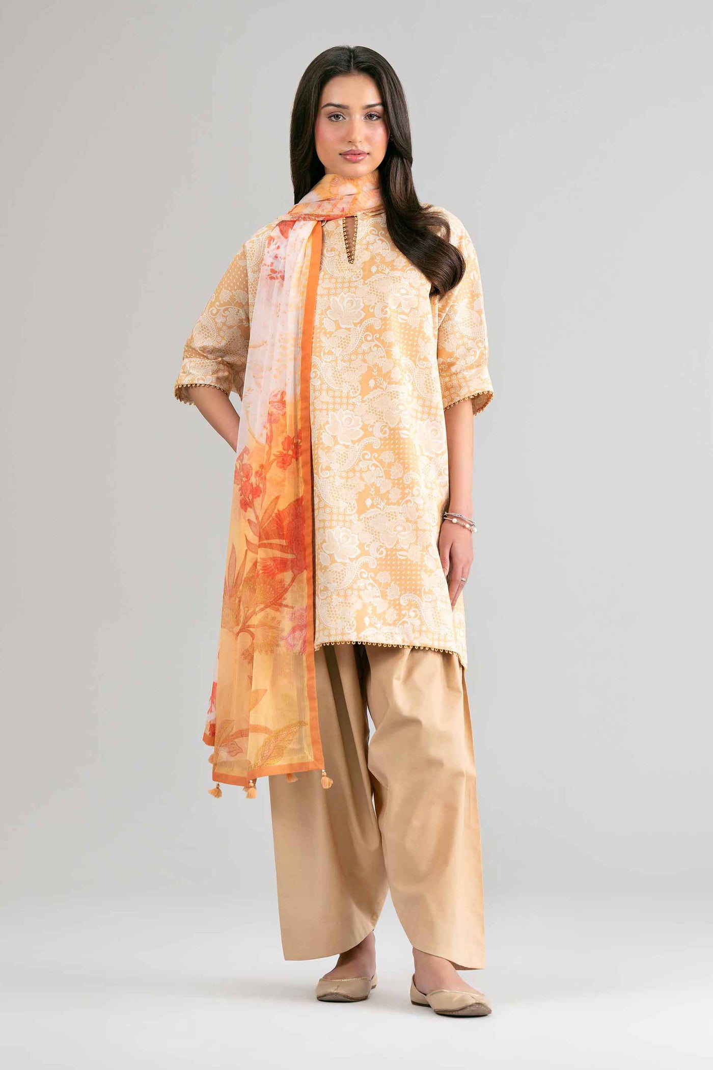 Embellished Organza Saree