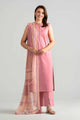 3 Piece Embroidered Organza Suit