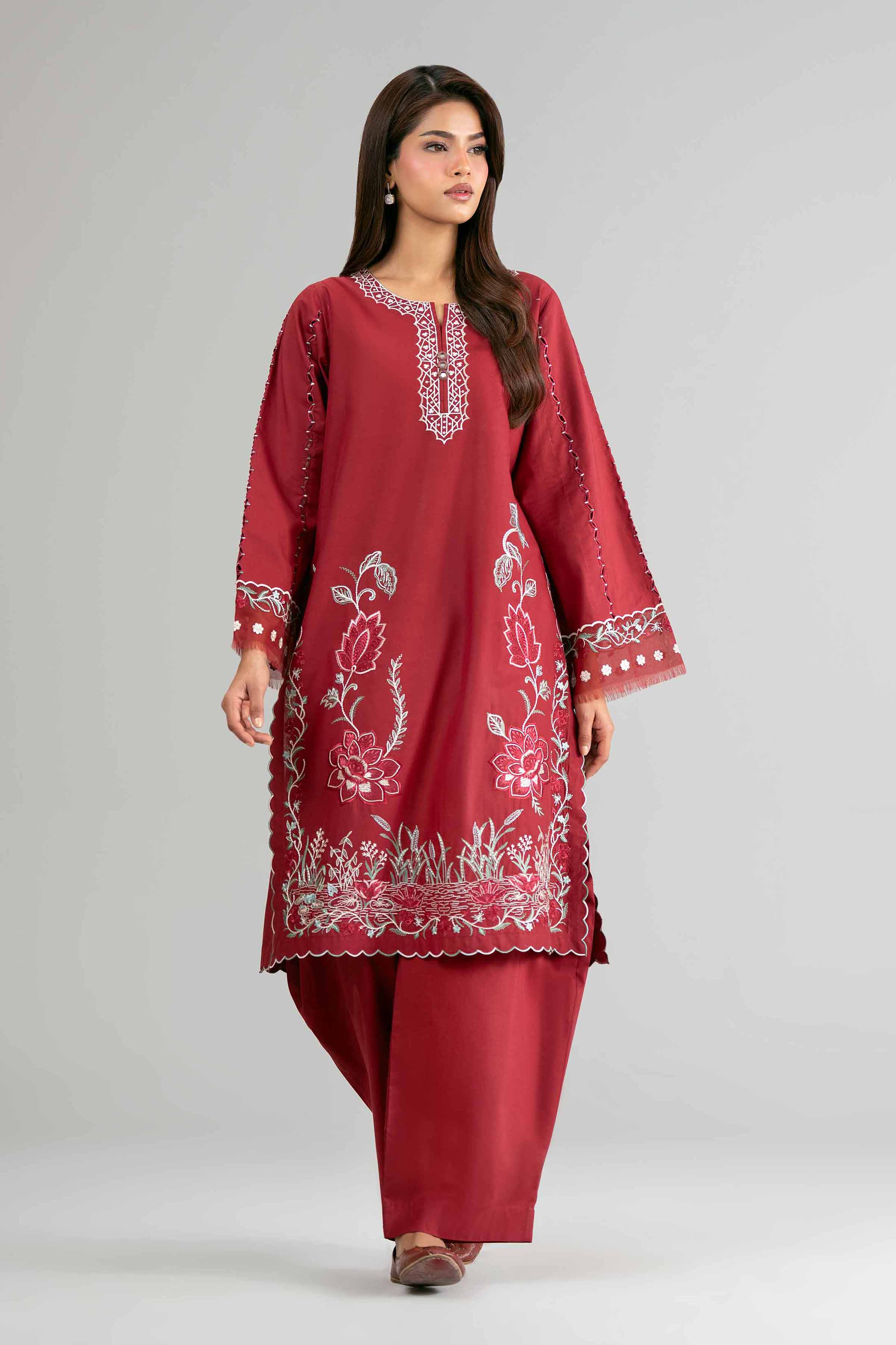 2 Piece - Embroidered Suit - 42601625
