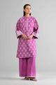 3 Piece Unstitched Embroidered Twill Linen Suit