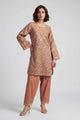 3 Piece Embroidered Net Suit